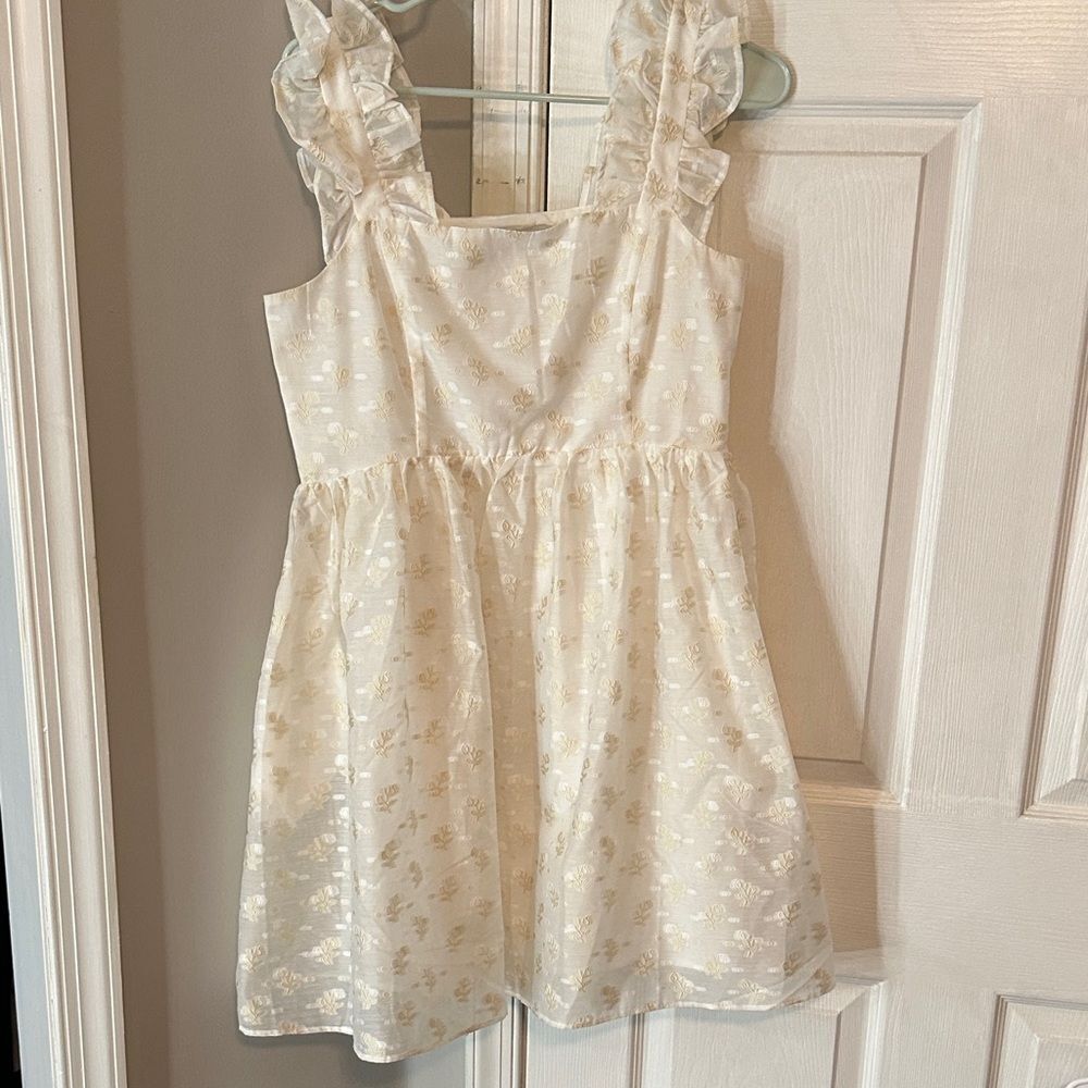 English Factory Ivory Floral Dress
